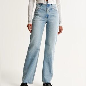Abercrombie & Fitch High Rise 90s Relaxed Jeans 26 Extra Long (Curve Love)